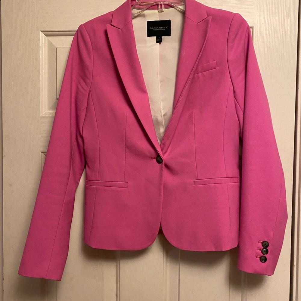 Pink Banana Republic Blazer